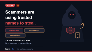 Scammers in Sri Lanka: They Look Official. They Are Not.