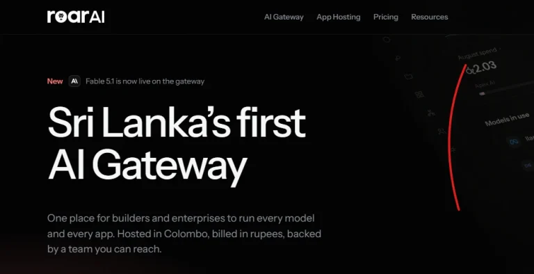 Roar Global Introduces Sri Lanka’s First AI Gateway: Roar AI
